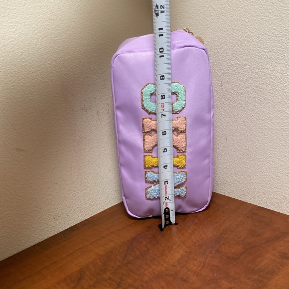 NEW Lavender purple SKIN Cora travel makeup cosmetic skincare bag - Picture 3 of 10